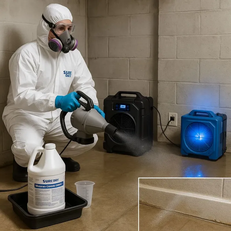 Sanitization and Odor Removal process in Burke County, GA
