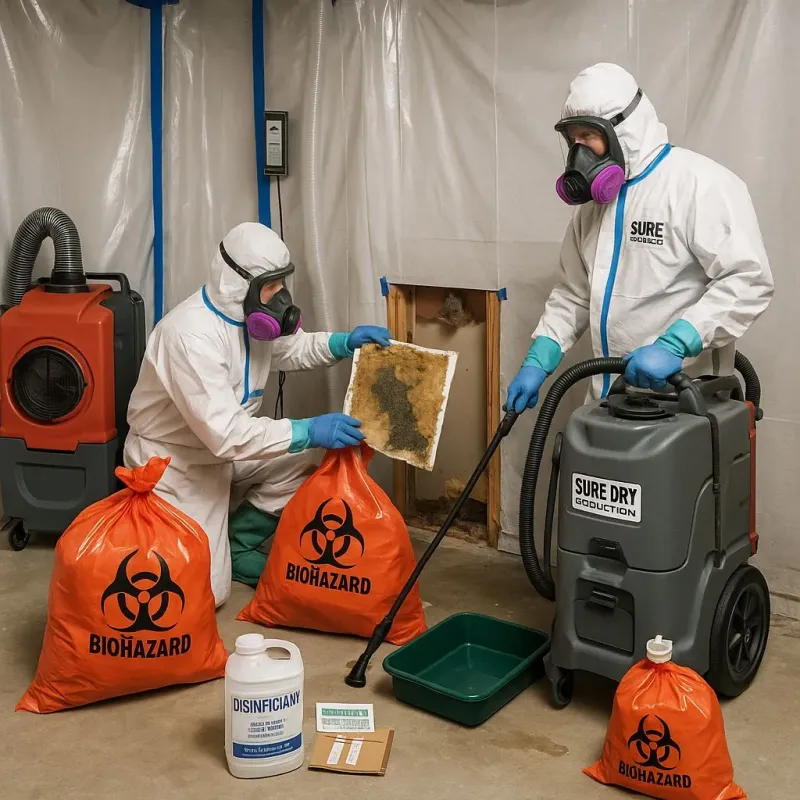 Contaminated Water Handling Protocols process in Burke County, GA