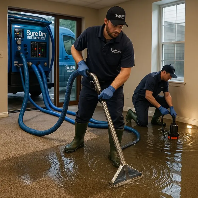 Water Extraction and Removal process in Burke County, GA